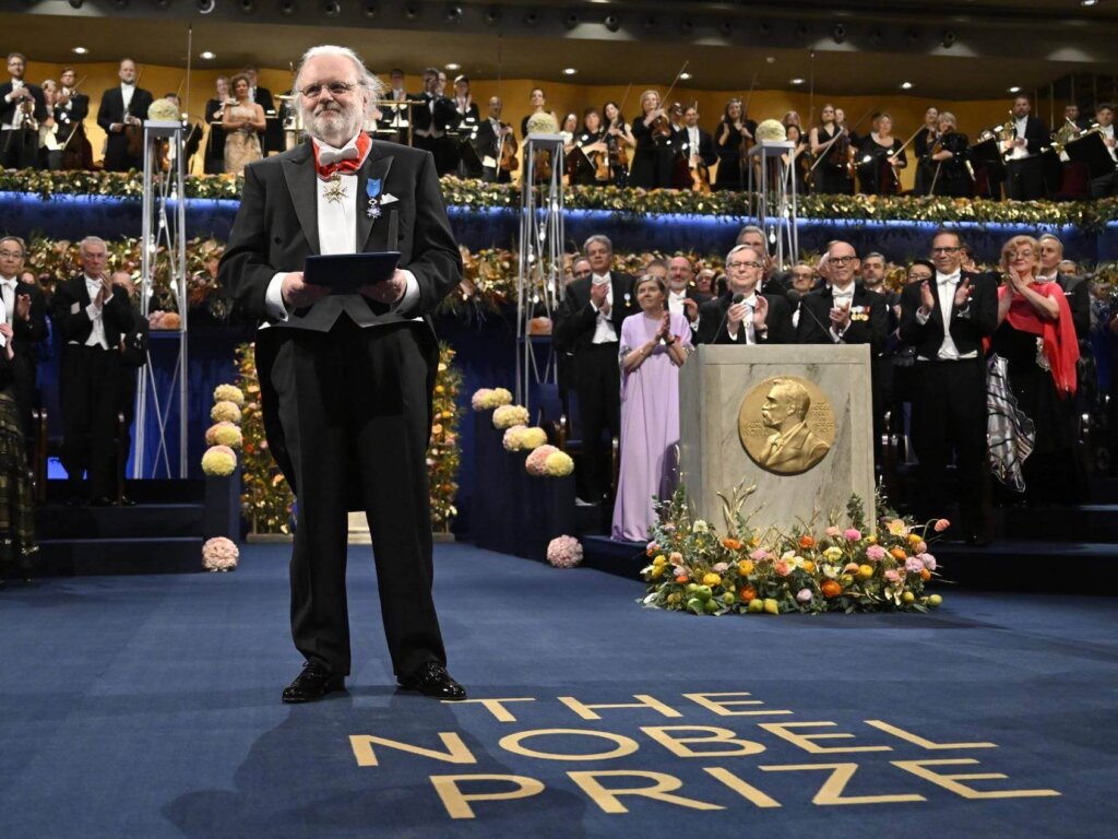 Jon Fosse receives the Nobel Prize